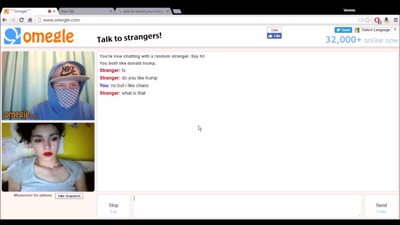 omegle video.