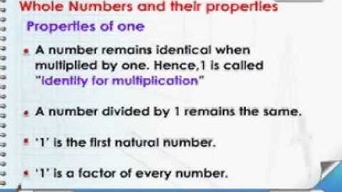 Learn Maths - Class 5 - Whole Numbers and Their Properties