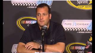 Famous Greg Zipadelli Austin Dillon NASCAR Video Michigan Interview Wealth