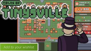 A Retro Deckbuilding City-Builder - Town of Tinysville Demo