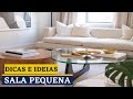 +97 Modelos  Decoração de Sala Pequena: Dicas e Ideias