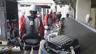 手荷物上げ下げの負担軽減 日航、パワードウエア導入