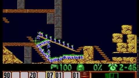 Lemmings #099: Curse Of The Pharaohs