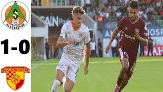Alanyaspor 1-0 Göztepe Maç Özeti̇ Trendyol Süper Lig 2025