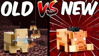 LEGO Minecraft old vs new!