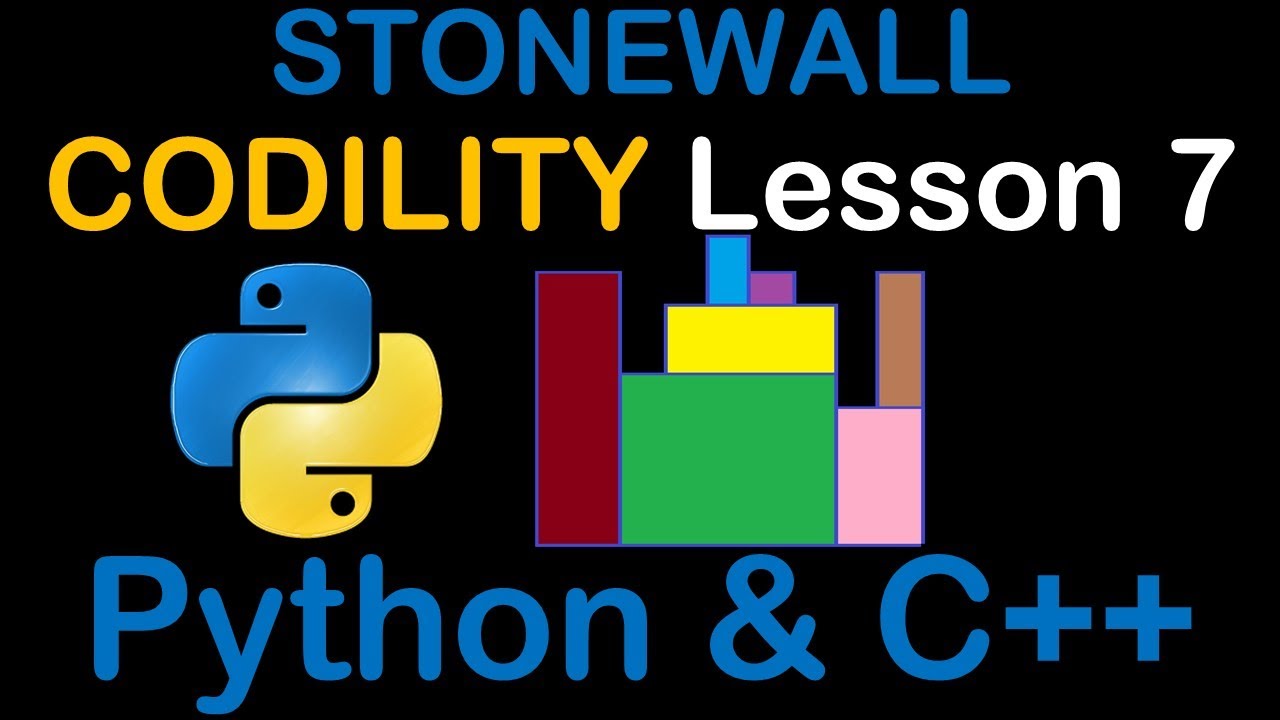 StoneWall in Python and C++ Codility Solution Lesson 7 - YouTube Stonewall In Python And C++ Codility Solution Lesson 7 - Youtube