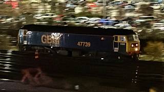 GBRf Class 47 at Basingstoke, SWML, 3/12/2025 | Boom Trainspots