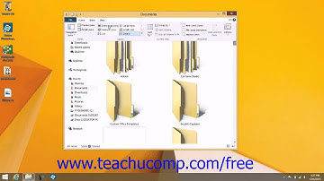 Windows 8.1 Tutorial Changing Folder Views Microsoft Training Lesson 2.3