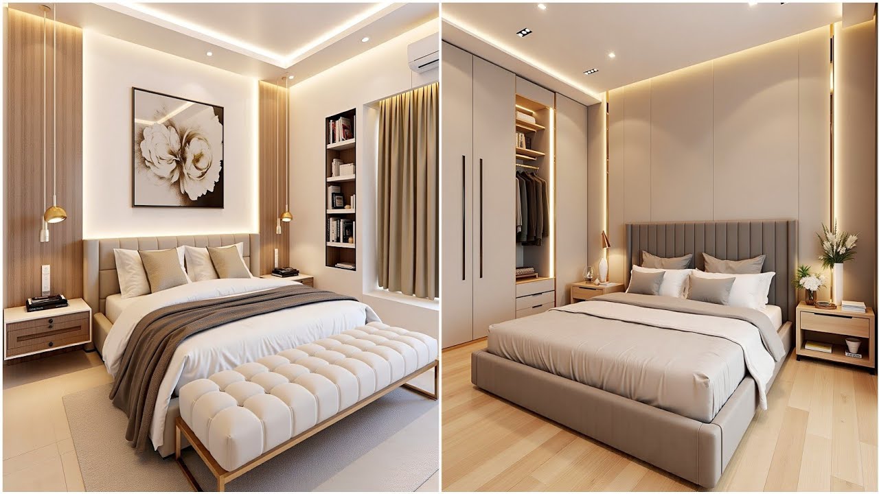 Top 100 Diseños Modernos de Dormitorios 2025 | Muebles de Lujo y Tendencias de Decoración Interior