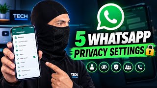WhatsApp Privacy Settings You Should Change Right Now 🔒📱#teck 
