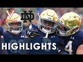 Virginia vs. Notre Dame | EXTENDED HIGHLIGHTS | 9/28/19 | NBC Sports