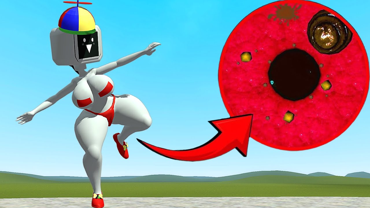 NEW WHAT'S INSIDE LOVE MISS FUN BOT SPRUNKI in Garrys Mod! PHASES #7 ...