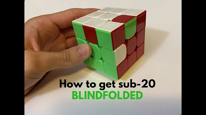 How to get FAST at 3x3 Blindfolded [How to get sub-20]