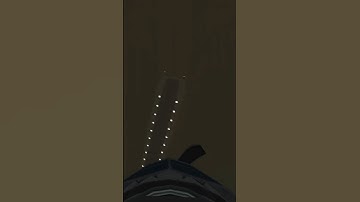 Kerbal space program landing my propeller plane #kerbalspaceprogram #shorts #shortsfeed