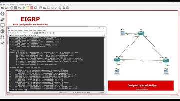 18 EIGRP Basic Configuration(D) by Arash Deljoo