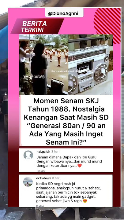 Momen senam SKJ gen 80/90, siapa masih ingat? #masukberanda #viral #reels