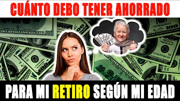 ¿Cuánto dinero debería tener ahorrado una persona de 40 años?