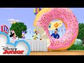 Runaway Giant Donut 🍩  | Mickey Mouse Mixed-Up Adventures | Disney Junior