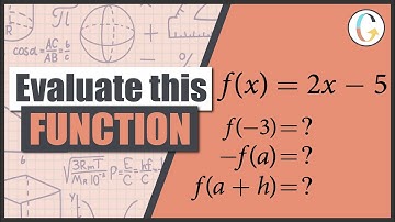 Evaluating the Function f(x) = 2x - 5 at Indicated Values: f(-3), f(2), f(a), f(a+h)