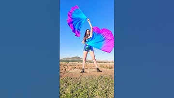Flag poi Spinning - the art of flow #flagpoi #firepoi #firespinning #lilyyo #art #dance #ballydance