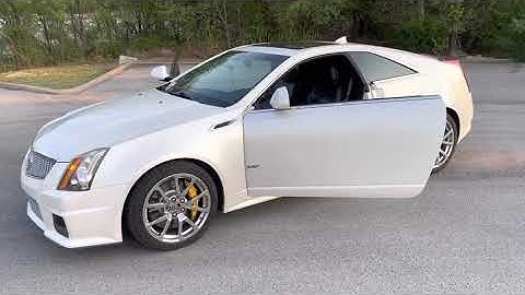 2012 CTS V Coupe Walk Around, Remote Start With Cutouts Open and Closed