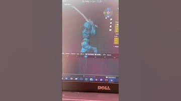 How fighting games animation are made #animation #blender #gamedev #indiegame #shorts