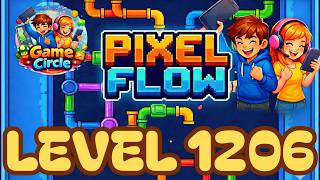 Pixel flow©  - Level 1206 - solution - walkthrough