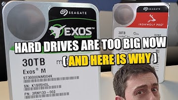 30TB Hard Drives are TOO BIG ! (and here is why)