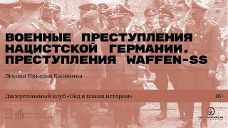 «Военные преступления нацистской Германии. Преступления Waffen-SS. Часть I». Лекция Николая Калинина