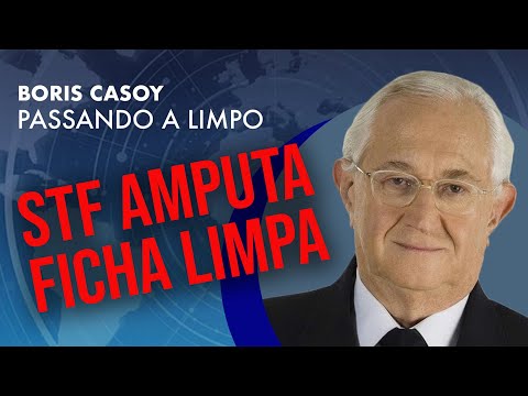 STF amputa lei da ficha limpa | Boris Casoy | 21/12/2020