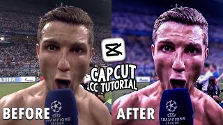 Best Cc For Football Edits In Capcut Tutorial | Capcut Tutorial