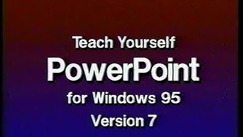 Viagrafix Learn Microsoft Powerpoint 95