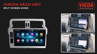 Vhedia Head Unit Split Screen Mode - X series screenshot 2
