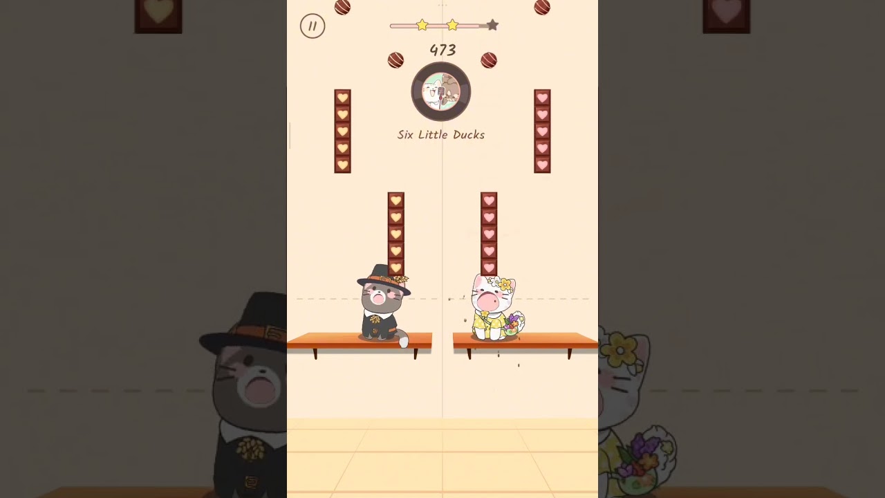 (Six Little Duck) Duet Cats 