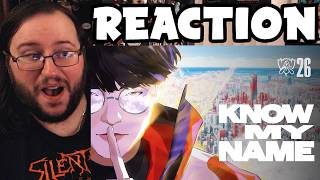 Gor's "Know My Name ft. True Damage Music Video League of Legends Worlds 2026 Anthem" REACTION