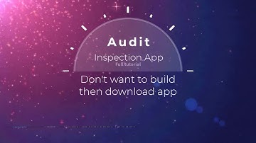 Inspection app made with Power Apps