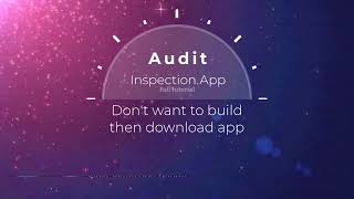 Inspection app made with Power Apps