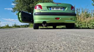 206cc S16 silencieux Ragazzon et intermediare Gr. N Inoxcar