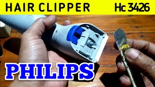 TUTORIAL BUKA COVER HAIR CLIPPER PHILIPS HC-3426 (PHILIPS 3000 SERIES)
