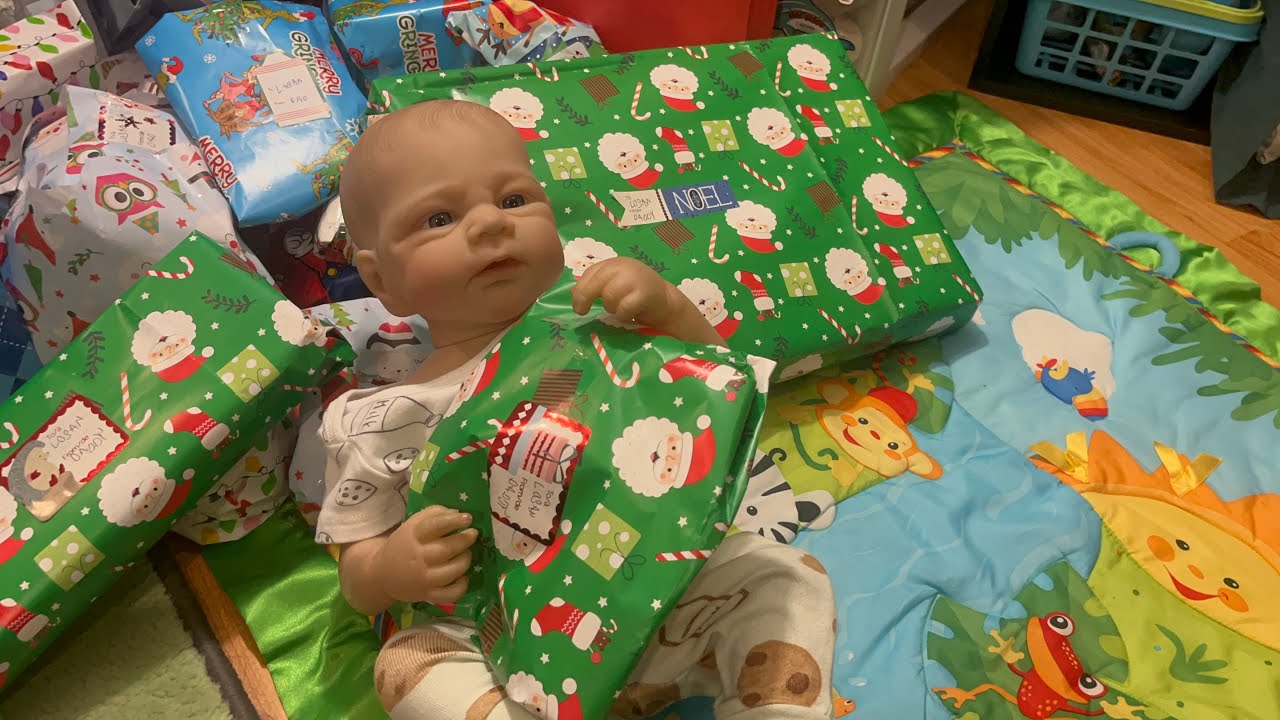 Reborn Logan Isla and Zachary open Christmas gifts! (Read description)