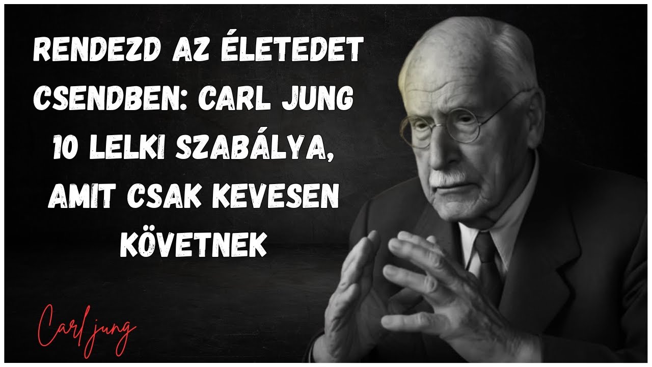 Rendezd az életedet csendben: Carl Jung 10 lelki szabálya, amit csak kevesen követnek