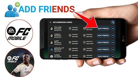How To Add Friends in FC Mobile 25,Send FC Mobile Friend Request in 2025