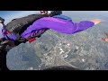 level 1 AFF skydive gone bad, goes bad lol