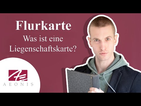 Was ist eine Flurkarte? Liegenschaftskarte beim Immobilienverkauf