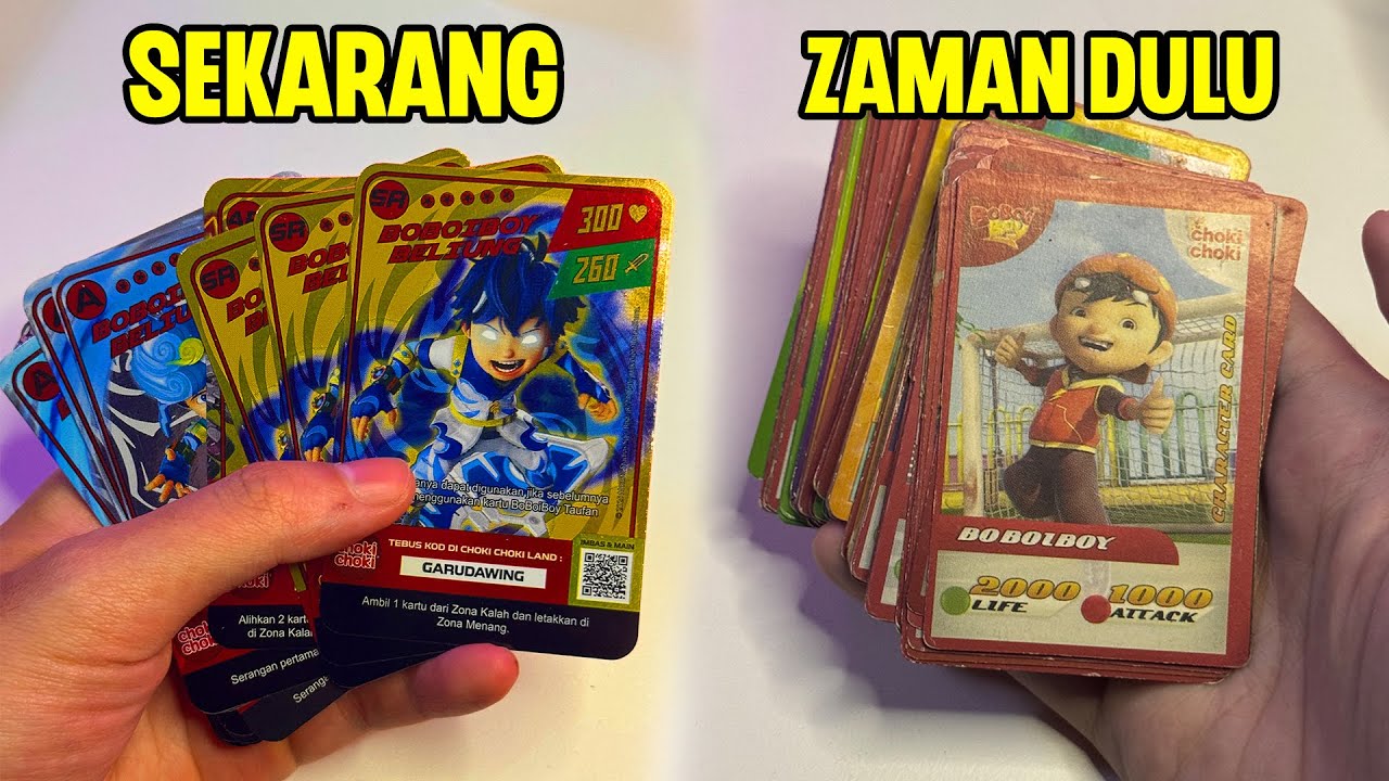 GW GABUT JADI GW BONGKAR GUDANG BUAT CARI KARTU CHOKI CHOKI MONSTA GALAXY CARD BOBOIBOY ZAMAN DULU