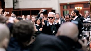 Karl Lagerfeld's Interview - Fall-Winter 2015/16 Ready-to-Wear CHANEL show