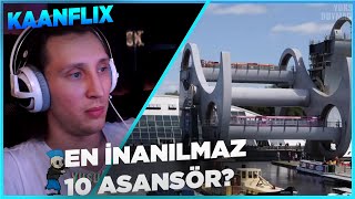 Kaanflix Dünyanin En İnanilmaz 10 Asansörü İzli̇yor