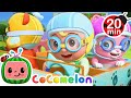 Hi-Five Song | CoComelon/Lellobee City Farm, Sing Along Songs for Kids