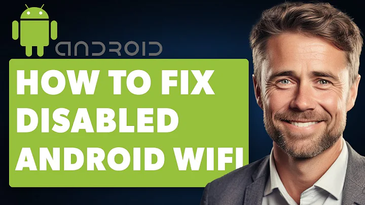 How To Fix Disabled Wifi On Android Phone  (Full 2024 Guide)