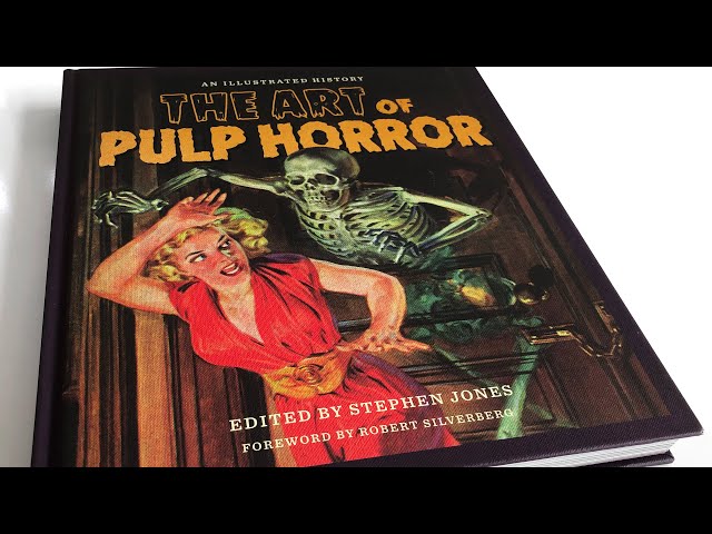 The Art of Pulp Horror: An Illustrated History 4K Art Book Video